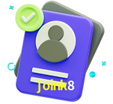 Tornar-se um membro do joink8 é muito simples
